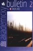 Cover Akademic bulletin  02/2002
